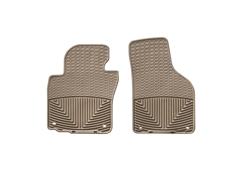 WeatherTech 05+ Volkswagen GLI Sedan Front Rubber Mats Tan W53TN