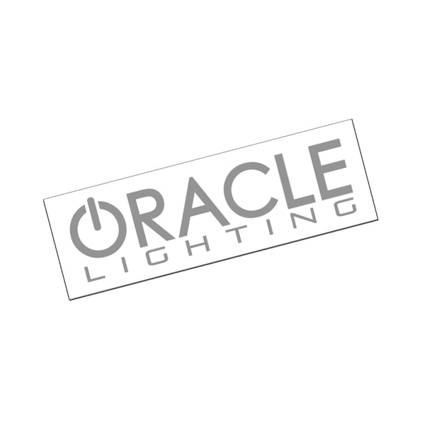 Oracle Decal 6in Silver SEE WARRANTY 8028-504