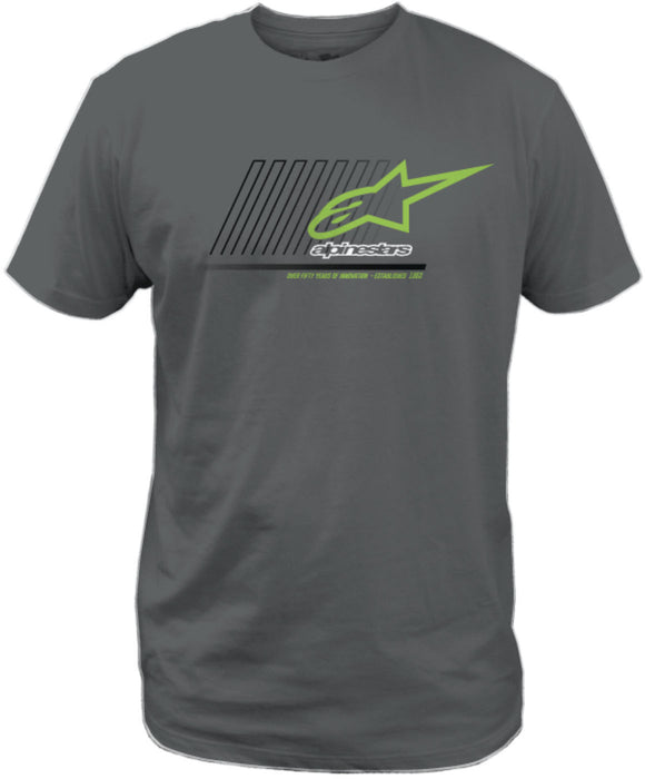 Alpinestars Snoker Tee Charcoal Grey Md 1818-72108-18-M