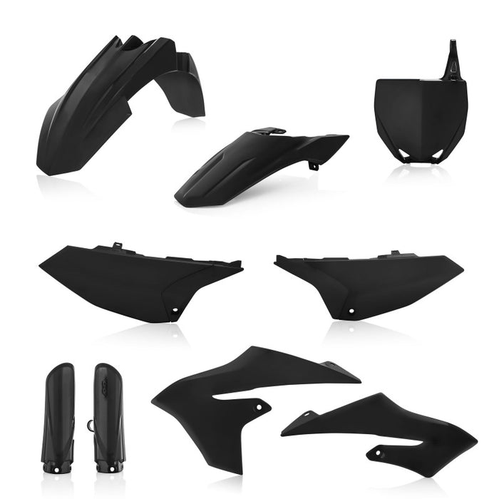 Acerbis Full Plastic Kit (Black) For 18-23 Fits Yamaha Yz65 2726640001