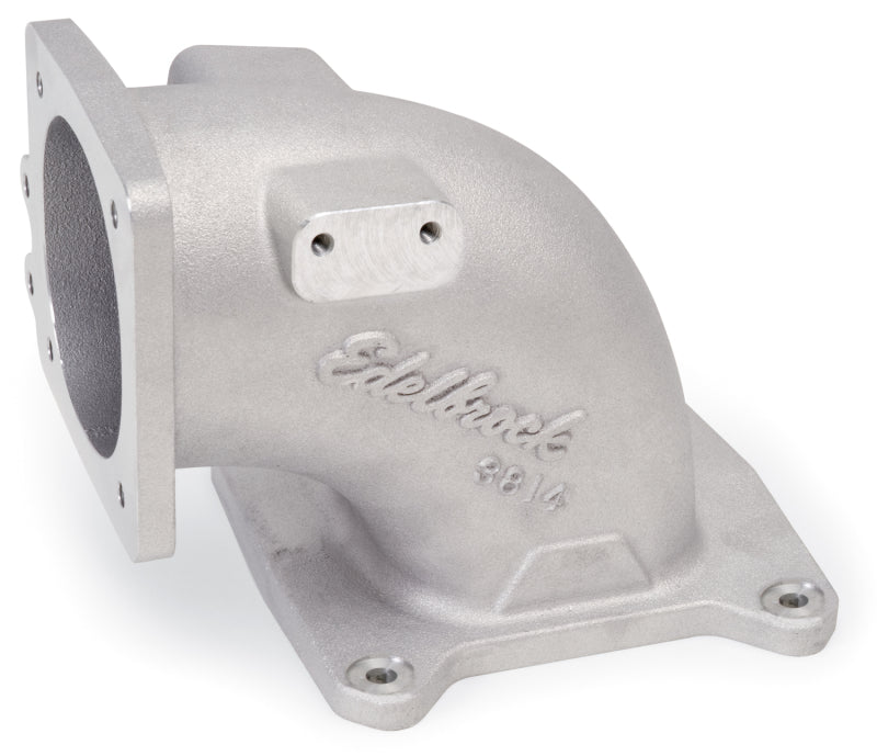 Edelbrock EFI Intake Elbow Universal 100 Deg 95mm T B to 4500 Dominator Flange Tall Profile 3814