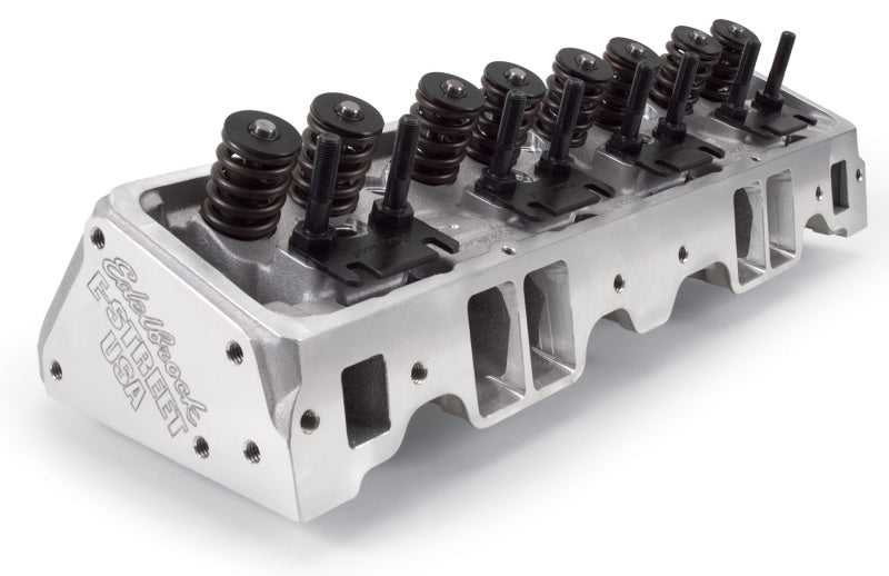 Edelbrock Cylinder Head E-Street SB Chevrolet 64cc (Complete Pair) 5089