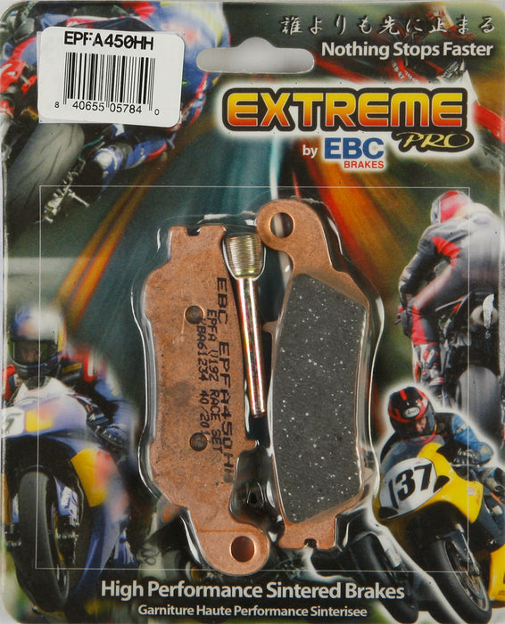 EBC Brakes EPFA450HH EPFA Double H Sintered Disc Brake Pad