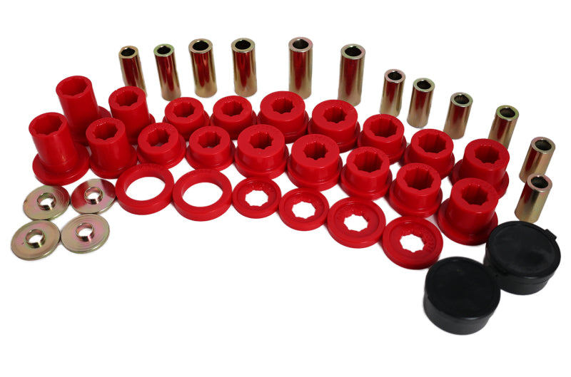 Energy Suspension 86-88 Toyota 4 Runner/PickUp Red Front Control Arm Bushing Set (Uppers ONLY) 8.3104R