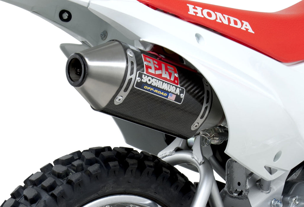 Yoshimura 221100B250; Rs-2 Header / Canister / End Cap Exhaust System Ss-Cf-Ss