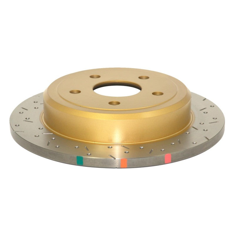 DBA 04-08 Compatible with Infiniti QX56 / 04-05 Armada / 04-3/04 Titan Rear Drilled & Slotted 4000 Series Rotor 42307XS