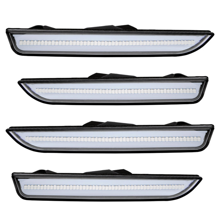 Oracle Lighting 2010-2014 Ford Mustang Concept Sidemarker Set Clear Lens Mpn: 9700-019