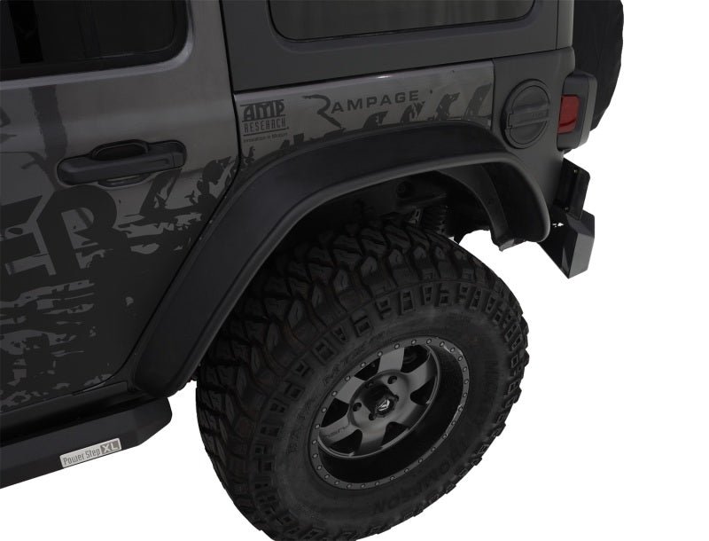 Bushwacker Front And Rear Fender Flares For 2018-2020 Jeep Wrangler Jl 10923-07