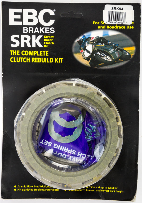 EBC Brakes SRK94 SRK Clutch with Steel Separator Plates and Springs