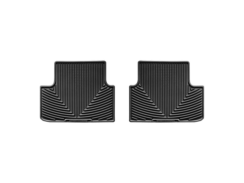 WeatherTech 08-12 Honda Accord Rear Rubber Mats Black W198