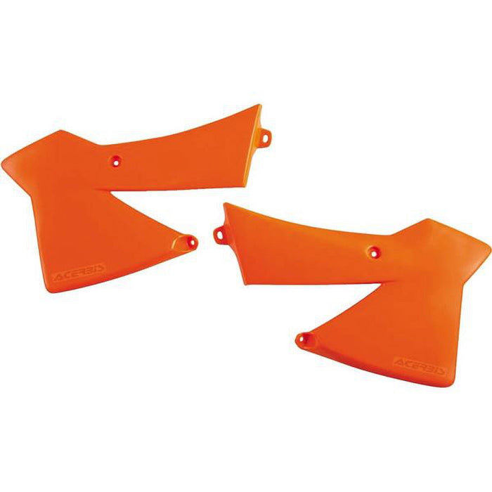 Acerbis Radiator Scoops KTM Orange