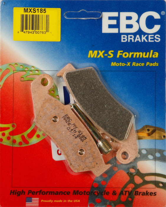 EBC Brakes MXS185 Moto X Race Pad Set, COPPER, One-Size