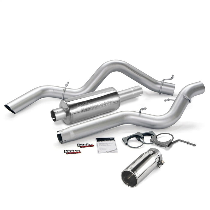 Banks Power 06-07 Chevy 6.6L ECLB Monster Exhaust System SS Single Exhaust w/ Chrome Tip 48940