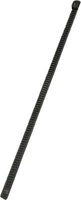 Helix Racing Products Ladder Style Stainless Steel Cable Ties, 8in. - Black