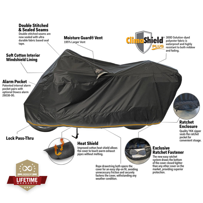 Dowco Weatherall Plus Motorcycle Cover 3Xl 52006-02