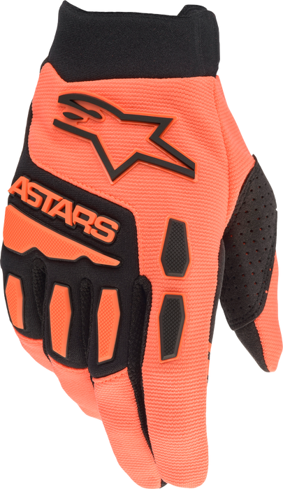 Alpinestars Full Bore Gloves Orange/Black Md (3563622-41-M)