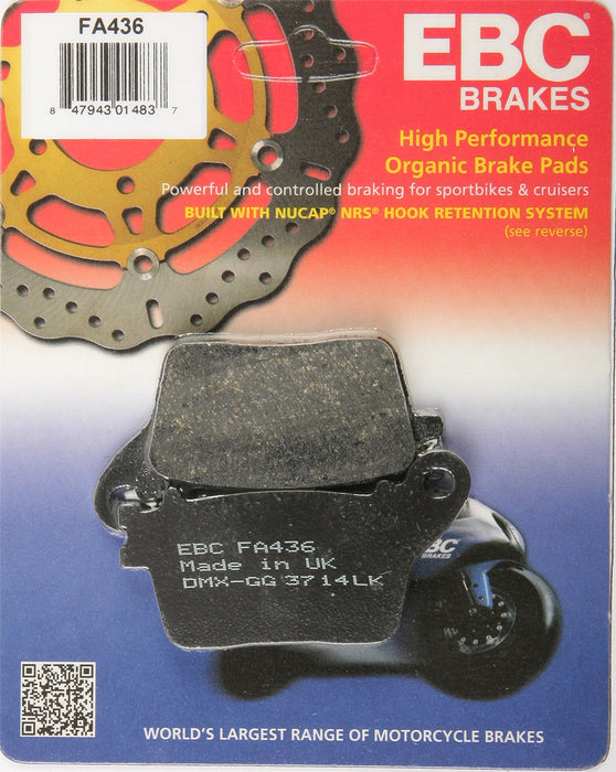 EBC Brakes FA436 Disc Brake Pad Set