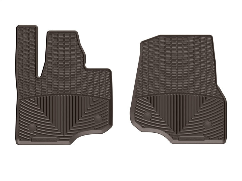 WeatherTech 2018+ Lincoln Navigator / Navigator L Front Rubber Mats Cocoa W477CO