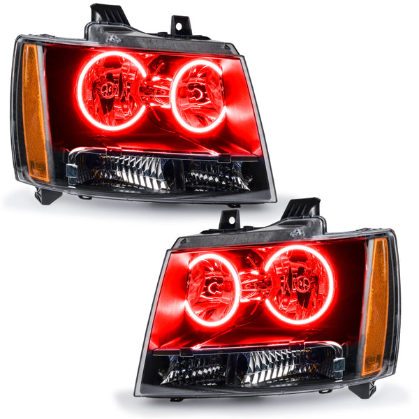 Oracle 07-13 Chevrolet Avalanche Pre-Assembed SMD Headlights Red 7001-003