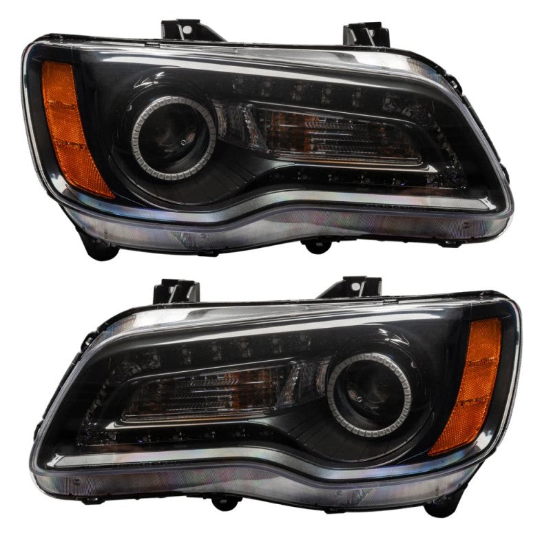 Oracle 11-14 Chrysler 300C SMD HL Black NON HID DRL w/ BC1 Controller SEE WARRANTY 7731-335