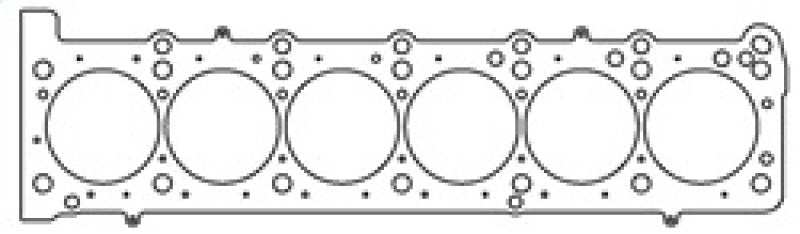 Cometic Mercedes 92-05 M120-V12 90mm .051in MLS Head Gasket RHS C4500-051