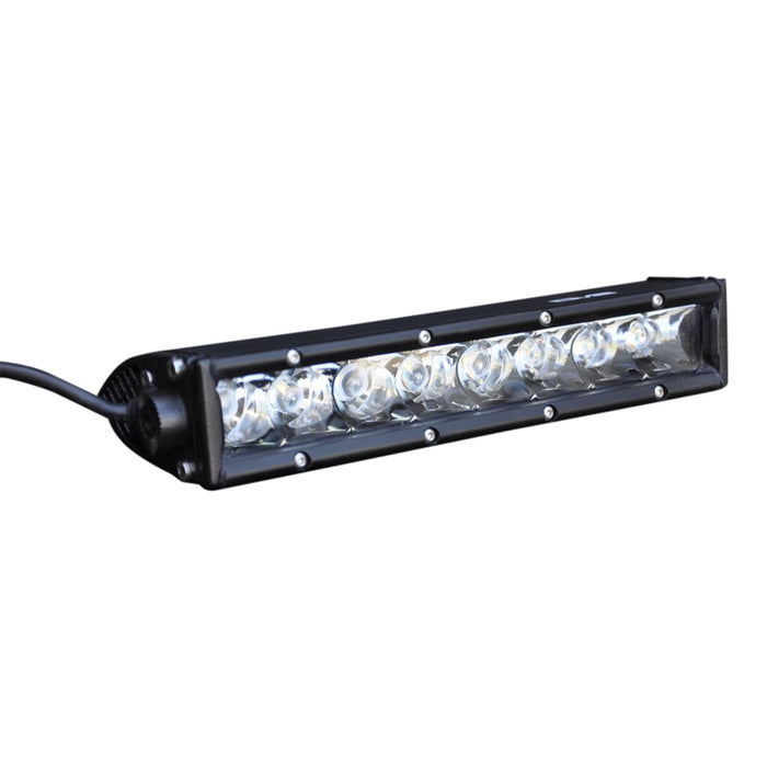 DV8 Offroad SL 8 Slim 10in Light Bar Slim 50W Spot 5W CREE LED Black BS10E50W5W