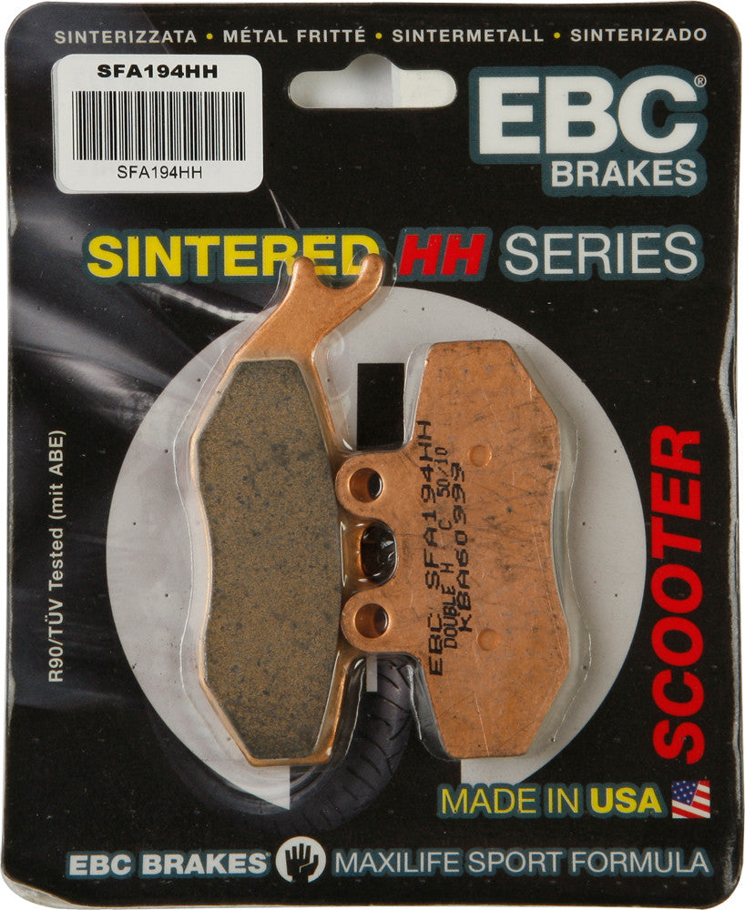 EBC Brakes SFA194HH Sintered Scooter Brake Pad