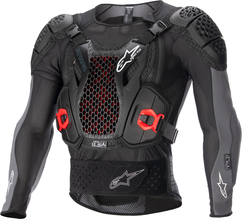 Alpinestars Bionic Plus V2 Jacket (Black Anthracite Red, Small)