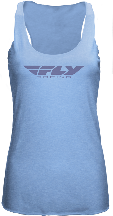 Fly Racing 356-61552X Women's Fly Corporate Tank Light Blue 2X