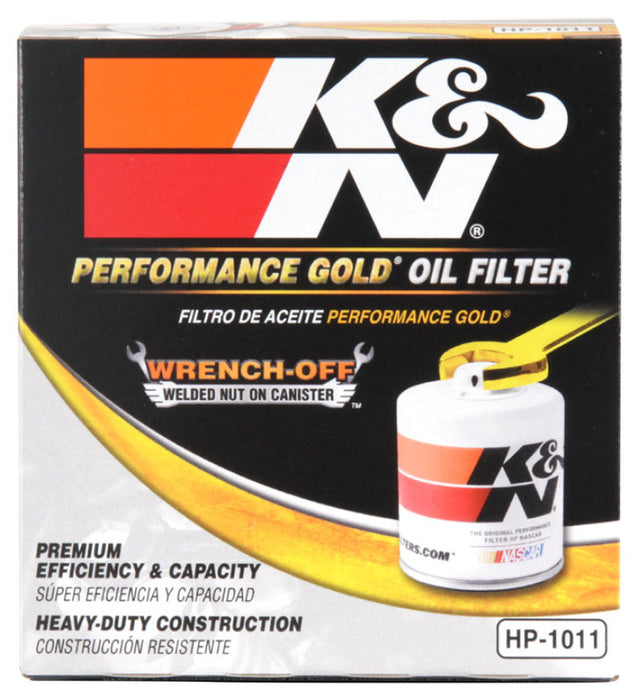 K&N HP-1011 Oil Filter Fits select: 2001-2007 CHEVROLET SILVERADO, 1999-2007 GMC SIERRA