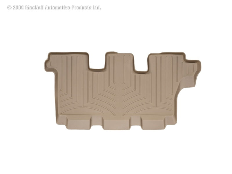 WeatherTech 09+ Kia Borrego Rear FloorLiner Tan 451823