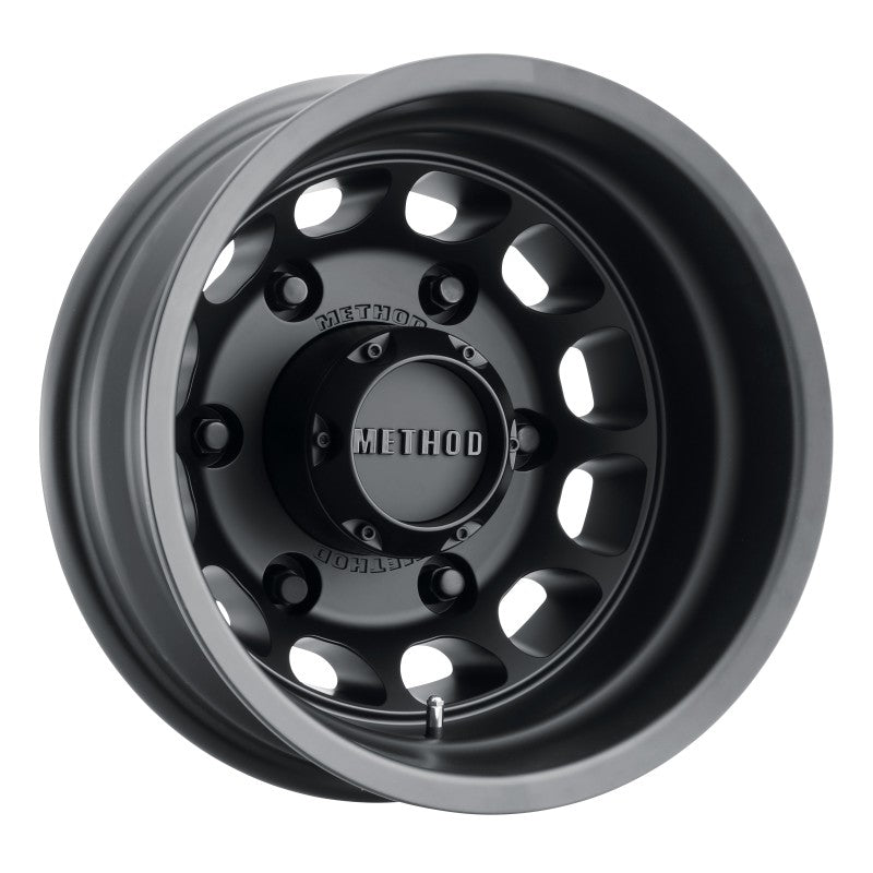 Method MR901 REAR 16x6 -134mm Offset 6x180 138.9mm CB Matte Black Wheel MR901660685134N