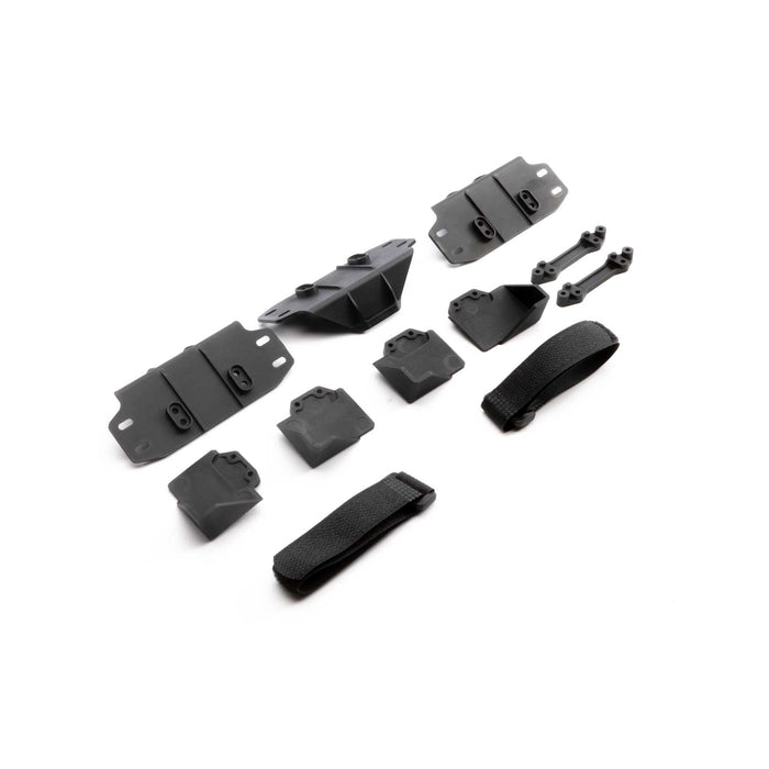 Axial SCX6 Battery Trays & Straps Set AXI251007 Elec Car/Truck Replacement Parts