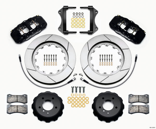 Wilwood AERO6 Front Hat Kit 15.00 2007-2011 BMW E90 Series w/Lines 140-13919