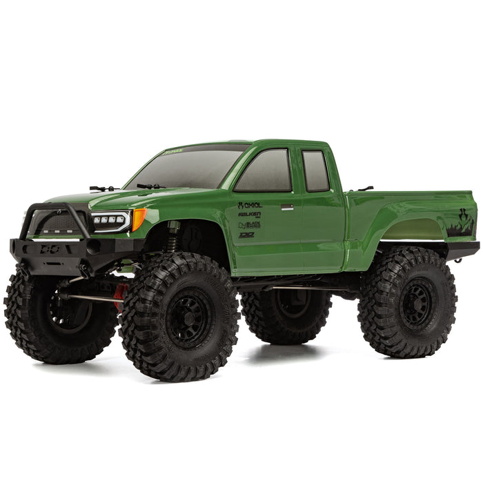 Axial RC Truck 1/10 SCX10 III Base Camp 4 Wheel Drive Rock Crawler Brushed RTR Batteries and Charger Not Included Green AXI03027T2 Trucks Electric RTR 1/10 Off-Road