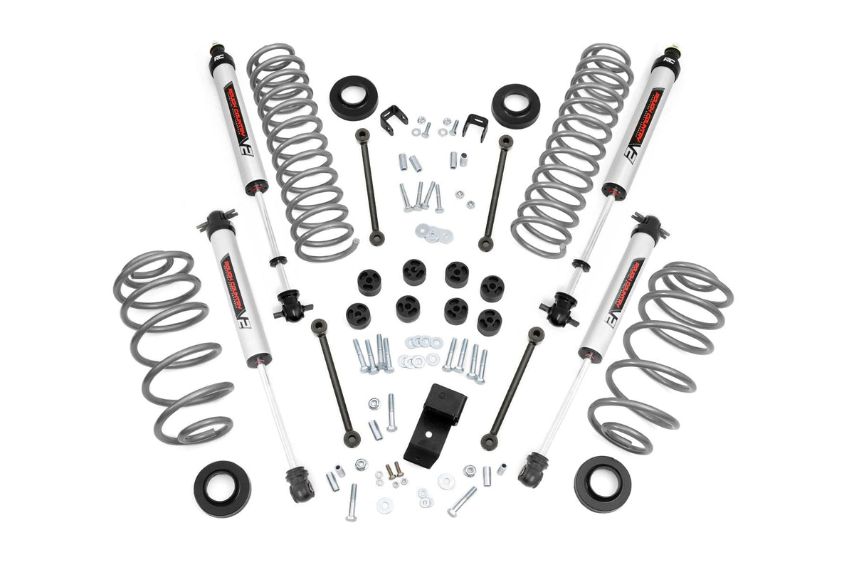 Rough Country 3.25 Inch Lift Kit 6 Cyl V2 Fits Jeep Wrangler Tj 4WD (1997-2002) 64270