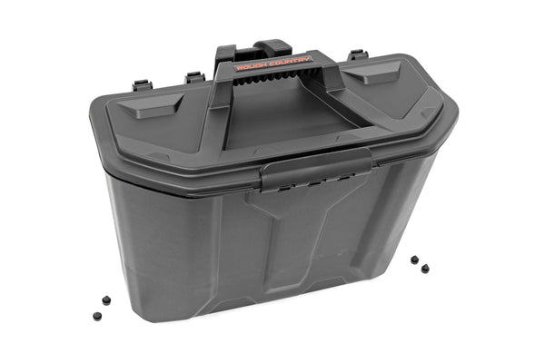 Rough Country Under Seat Storage Box Passenger Seat Fits Can-Am Defender Hd 5/Hd 8/Hd 9/Hd 10 97061