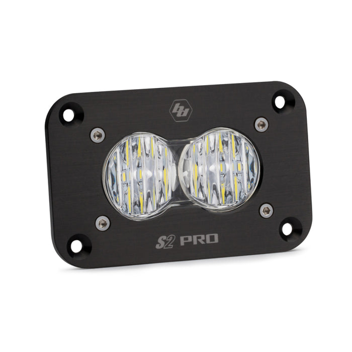 Baja Designs S2 Pro Flush Mount Driving Combo Pattern LED Work Light - Clear