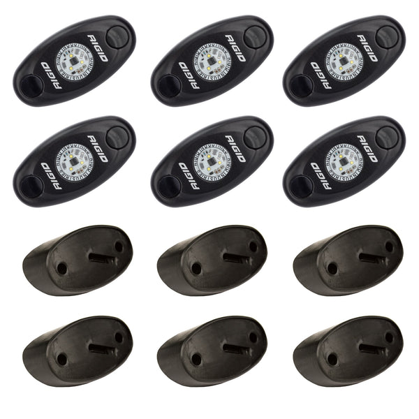 RIGID Rock Light KIT BLU /6 400283