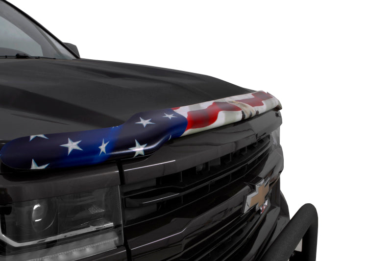 Stampede American Flag W/Fits Eagle Hood Protector For Avalanche/Silverado 2029-30