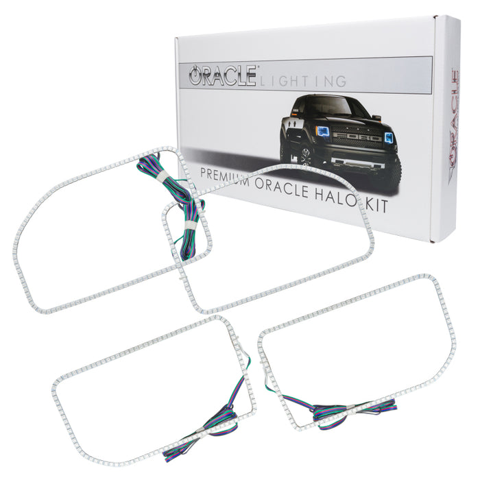 Oracle Ford F250/350 11-16 Halo Kit (Square Ring Design) ColorSHIFT SEE WARRANTY 2383-330