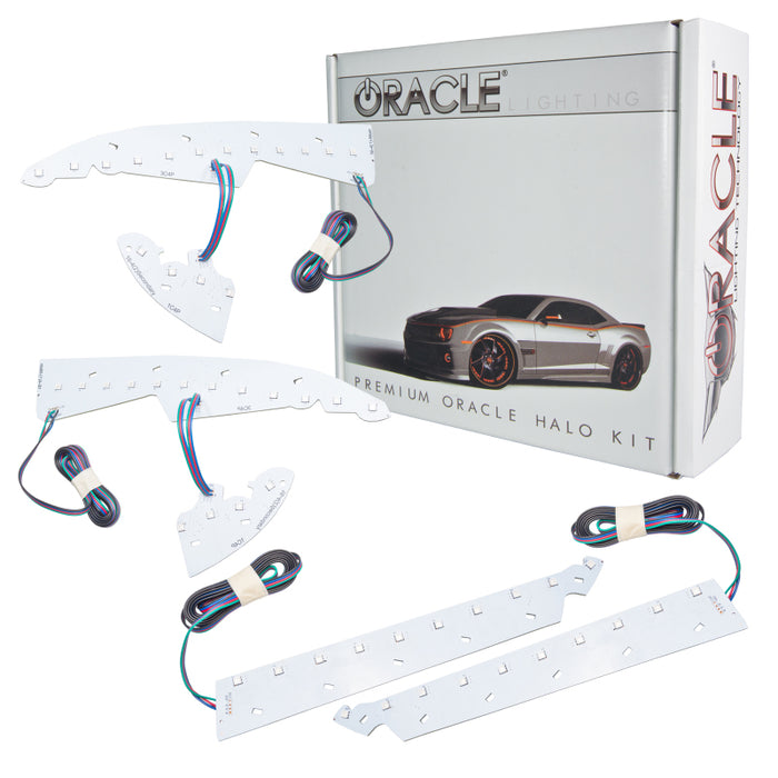 Oracle 14-15 GMC Sierra Headlight DRL Upgrade Kit ColorSHIFT w/o Controller SEE WARRANTY 2450-334