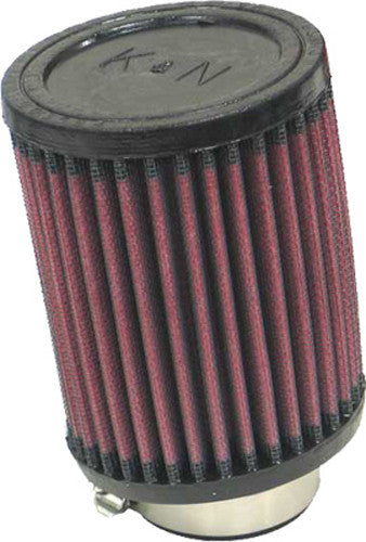 K&N Universal Clamp-On Air Intake Filter: High Performance, Premium, Washable, Replacement Air Filter: Flange Diameter: 1.75 In, Filter Height: 4.5 In, Flange Length: 1 In, Shape: Round, RU-1030,Black