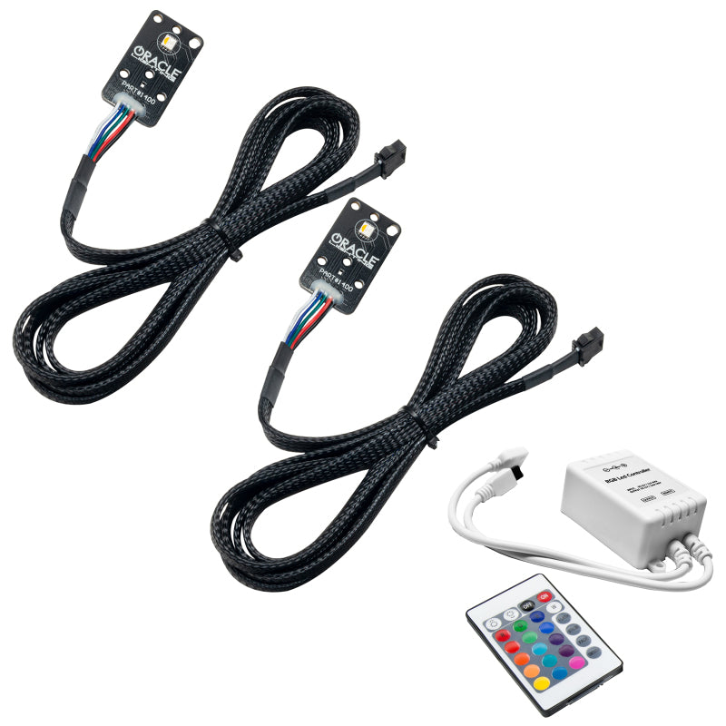 Oracle 20-21 Toyota Supra GR RGB+A Headlight DRL Kit ColorSHIFT w/ Simple Controller SEE WARRANTY 1400-504