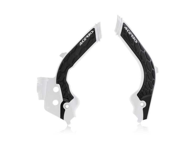Acerbis X-Grip Frame Guard (White/Black) For 19-22 Husqvarna Fc450Hq 2733451035