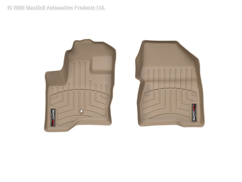 WeatherTech 09+ Ford Flex Front FloorLiner Tan 452081