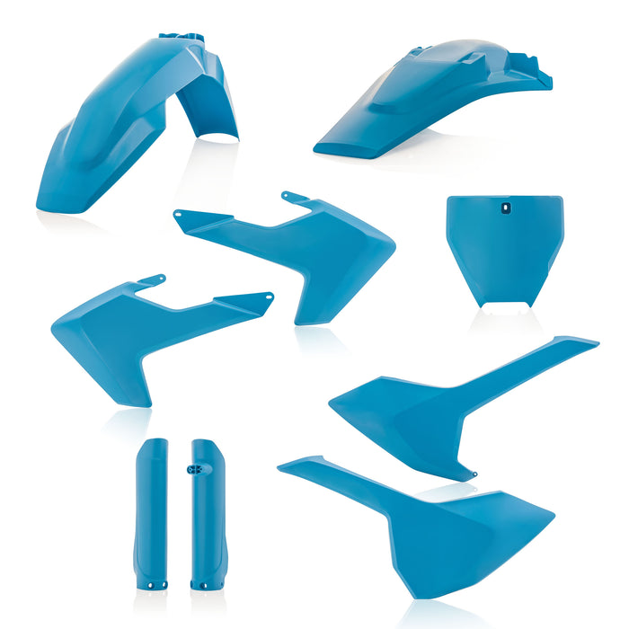 Acerbis Full Plastic Kit (LIGHT BLUE) For 16-18 HUSQVARNA FC450HQ