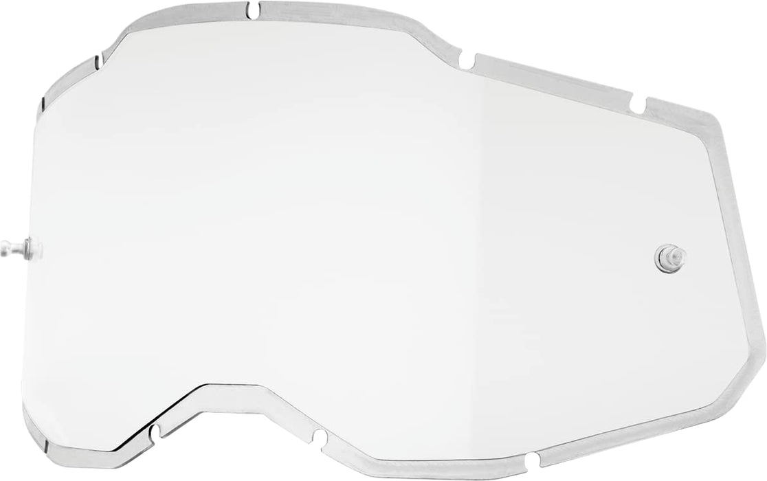 100% Goggle PLUS Replacement Lens - HiPER - Compatible with Racecraft 2, Accuri 2, and Strata 2 Goggles