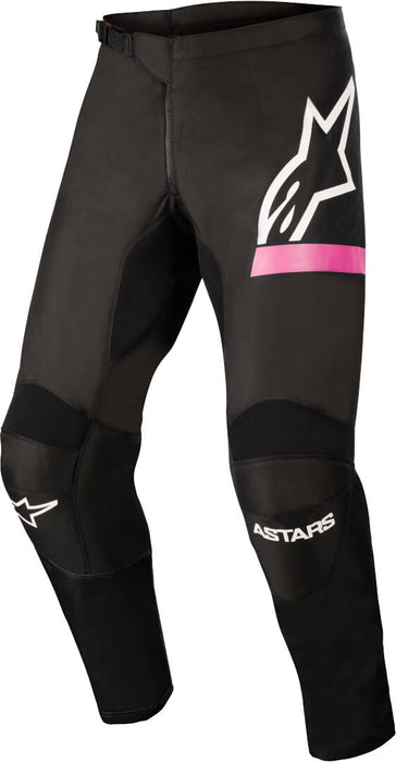 Alpinestars Stella Fluid Chaser Pant Black/Pink Fluo Sz 30 (3752422-1390-30)