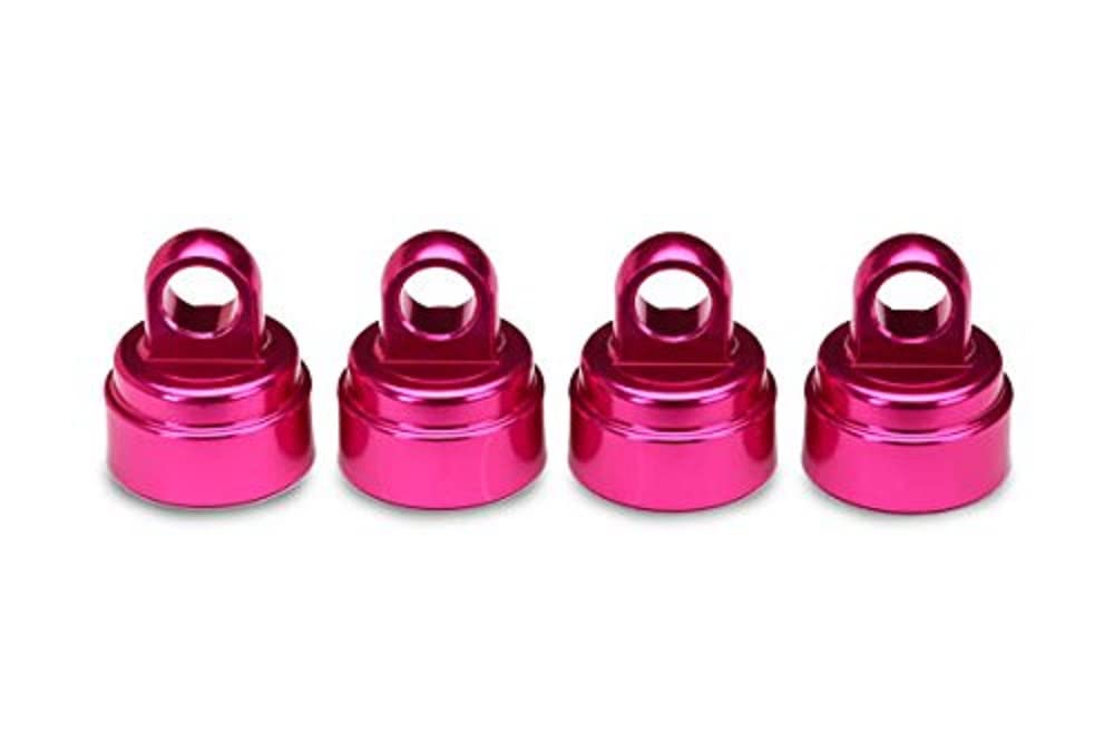 Traxxas 3767P-Anodized Aluminum Shock Caps for Ultra Shocks (Set of 4) Pink